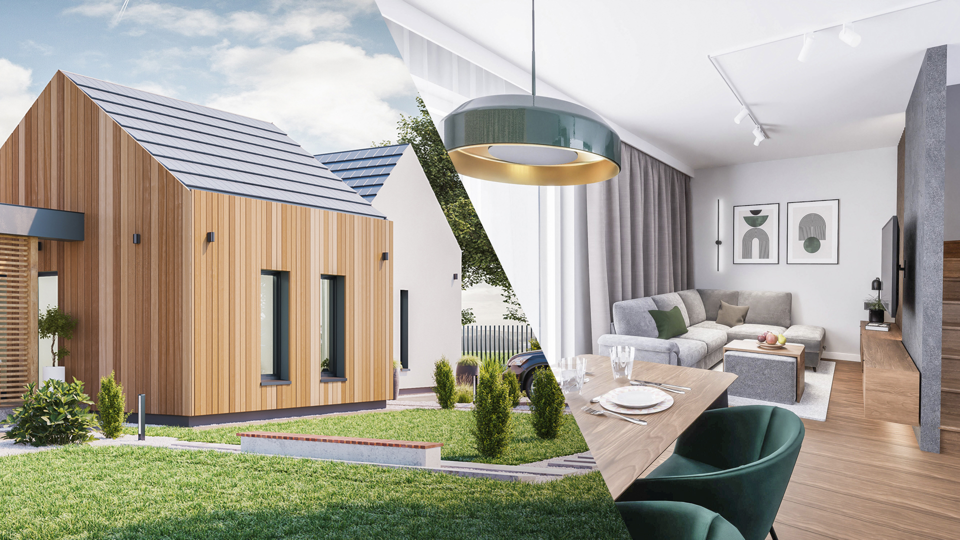 Green Architecture - projektujemy harmonijne wnętrza i energooszczędne domy, inspiruje nas natura   