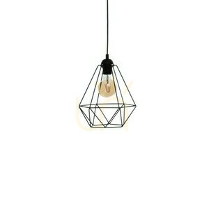 Lampa Wisząca BASKET Black Milagro 3×E27 Czarna, Druciane Klosze, Listwa 70 cm small 3