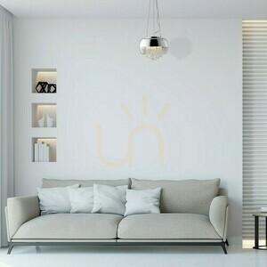 Kryształowa Lampa Wisząca Luna 3x E14 Led small 7