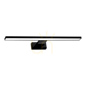 Kinkiet Milagro Shine ML4378 czarny z ramką LED 7 W 30 cm IP44 small 0