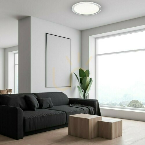 Sprawdź Biały Plafon Layla 66 W Led ściemnialny+ Pilot