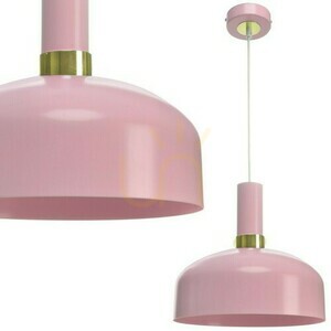 Milagro MALMO MLP6199 – różowa lampa wisząca 1×E27, 30 cm small 0