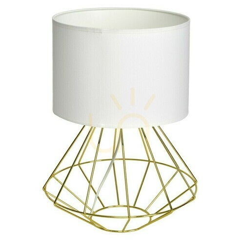 Sprawdź Biała Lampa Stojąca Lupo Wite/Gold 1x E27