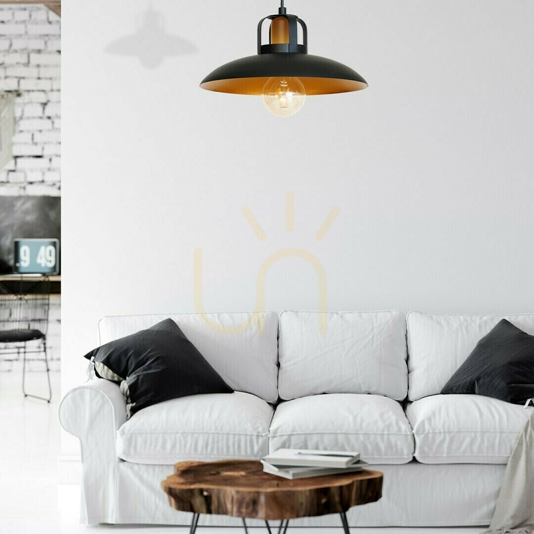 Sprawdź Czarna Lampa Wisząca Felix 1x E27 Czarna Lampa Wisząca Felix 1x E27