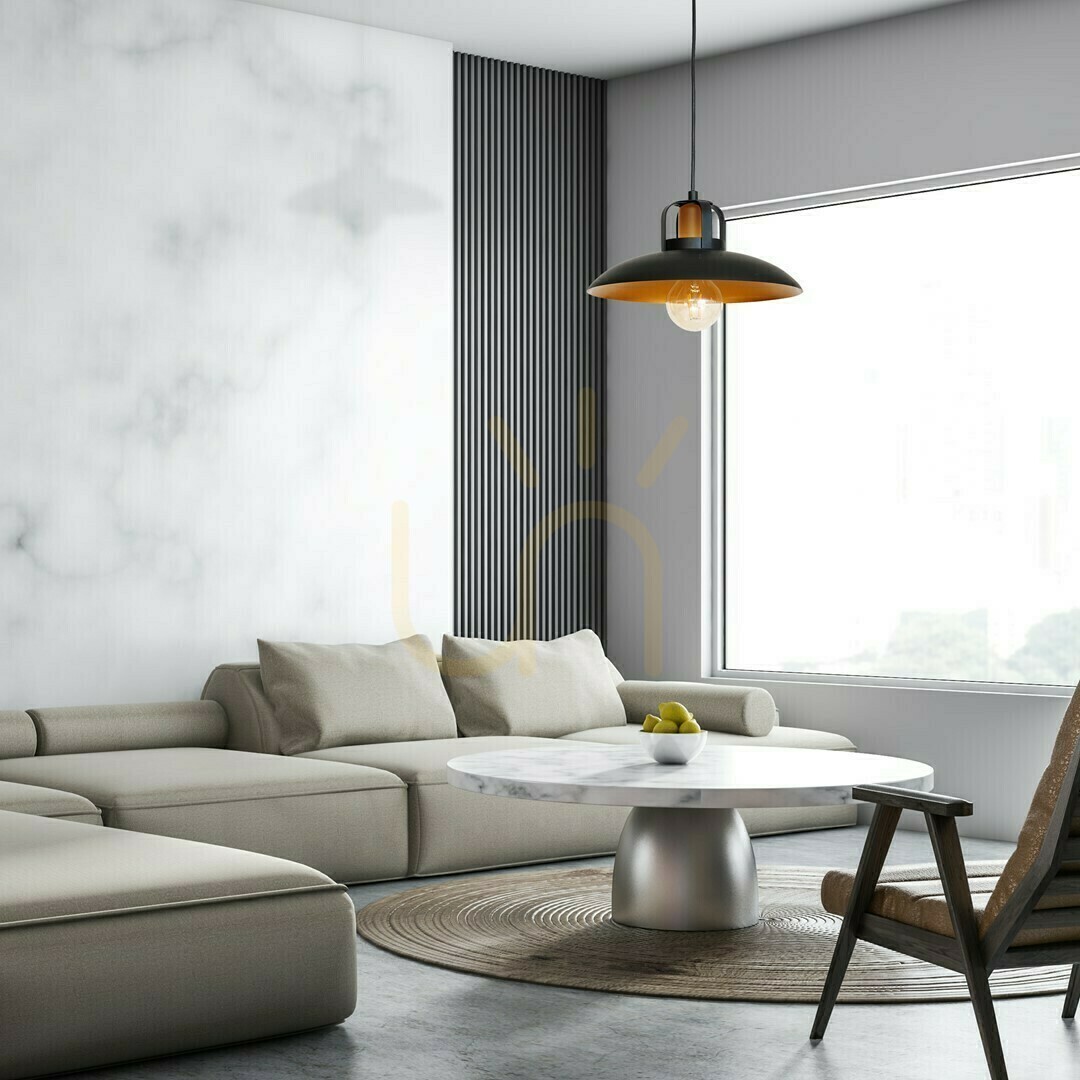 Zobacz Czarna Lampa Wisząca Felix 1x E27 Czarna Lampa Wisząca Felix 1x E27