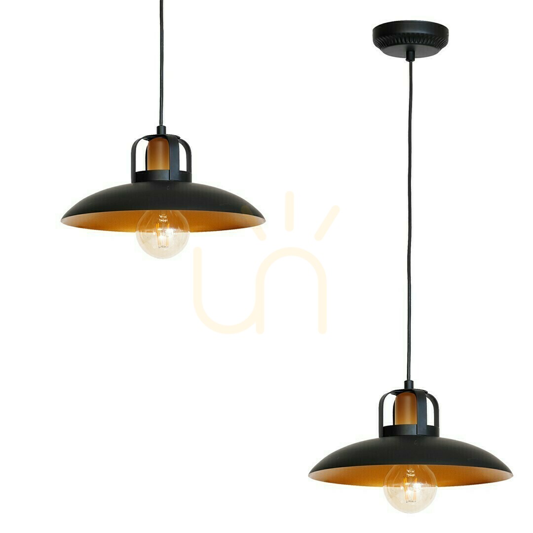 Sprawdź Czarna Lampa Wisząca Felix 1x E27 Czarna Lampa Wisząca Felix 1x E27