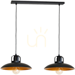 Czarno-złota lampa wisząca Milagro FELIX MLP3683 2×E27 maks. 60 W small 7