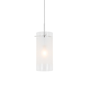 Lampa wisząca Italux Blend chrom biały szkło E27 MDF9489/1 small 0