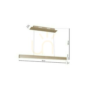 Drewno Lampa Wisząca Timber 18 W Led small 6