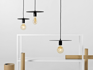 Lampa wisząca SKIVA M - czarny small 1