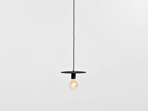 Lampa wisząca SKIVA M - czarny small 3
