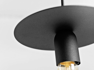 Lampa wisząca SKIVA M - czarny small 4