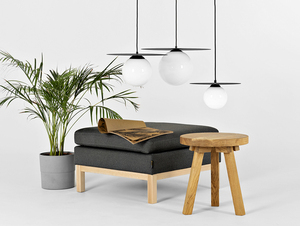 Lampa wisząca SKIVA BALL M - czarny 2 Lampa wisząca SKIVA BALL M - czarny small 2