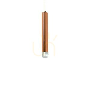 Lampa wisząca Milagro COPPER ML984 miedziana tuba LED 5 W 350 lm 4000 K 28 cm small 3