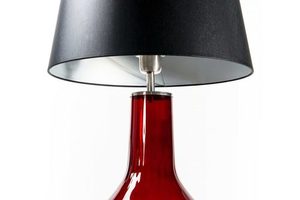 Lampa handmade Famlight Alor Transparent czarny / srebrny E27 60W przezroczysta butelka small 1
