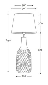 Lampa stojąca do salonu Famlight Alor Brown czarny / złoty E27 60W 1 Lampa stojąca do salonu Famlight Alor Brown czarny / złoty E27 60W small 1