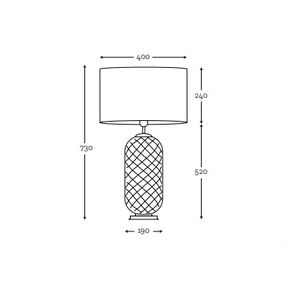 Stylowa lampa stołowa Chloe Lister Brown Famlight E27 60W 6 Stylowa lampa stołowa Chloe Lister Brown Famlight E27 60W small 6