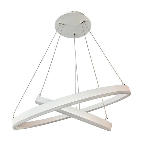 Sprawdź Lampa Wisząca Italux Jovita LED Biała 60 cm 74W SKU 5239-874RP-WH-3