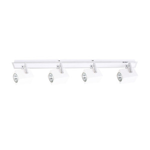 Reflektorek Italux Mateo 4x GU10 biały piaskowany chrom FH31154AJA3 small 1