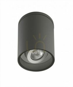 Plafon zewnętrzny regulowany SU-MA Adela 7004 DG ciemny popiel IP54 GU10 small 0
