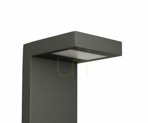 Lampa ogrodowa stojąca SU-MA Karo KR-580 LED 10W ciemny popiel 58 cm small 1
