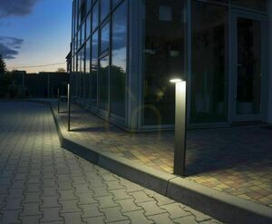 Lampa ogrodowa stojąca SU-MA Karo KR-580 LED 10W ciemny popiel 58 cm small 2