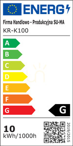 Kinkiet zewnętrzny SU-MA Karo KR-K100 LED 10W 4000K ciemny popiel small 2