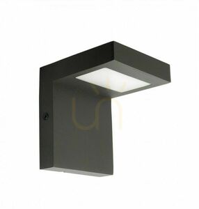 Kinkiet zewnętrzny SU-MA Karo KR-K100 LED 10W 4000K ciemny popiel small 0
