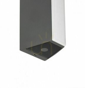 Kinkiet zewnętrzny SU-MA Tin LED 6W IP54 ciemny popiel M1401 DG small 1
