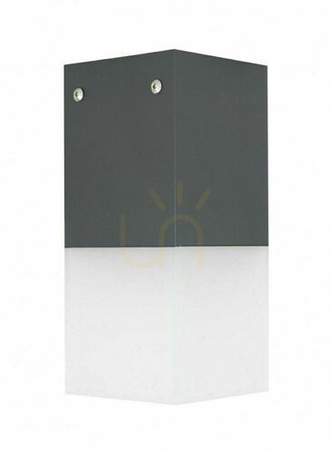 Sprawdź Plafon zewnętrzny SU-MA Cube Max ciemny popiel 20W CB-MAX S DG