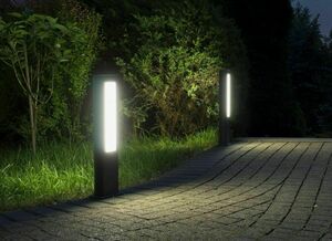 Lampa ogrodowa stojąca SU-MA EVO GL15402 LED 12W 50 cm ciemny popiel small 3