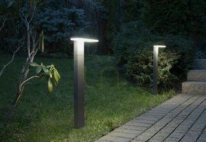 Lampa ogrodowa stojąca SU-MA Fler LED 10W 58 cm ciemny popiel 17602-580 DG small 2