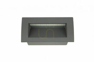 Lampa wpuszczana ścienna SU-MA Mur-Led M2031 LED 4W 3000K ciemny popiel small 2