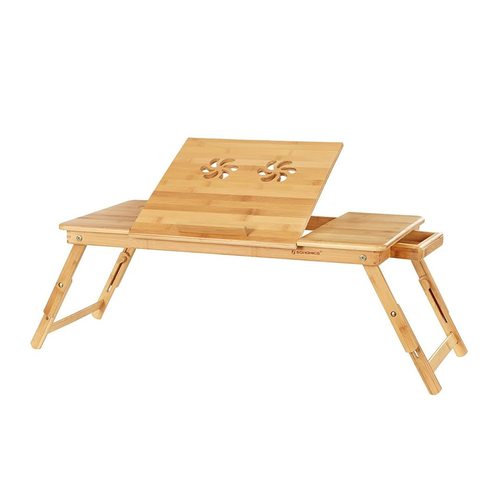 Sprawdź Stolik pod laptopa do łóżka bambus LLD004