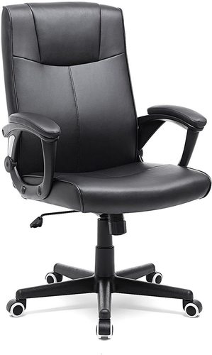 Sprawdź Fotel biurowy czarny mobilny SONGMICS OBG32B