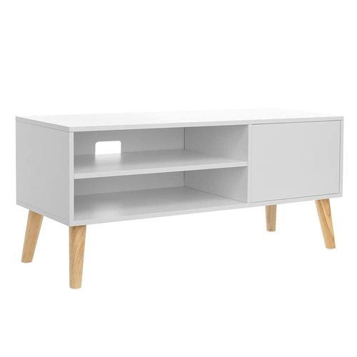 Sprawdź Elegnacka biała szafka pod TV LTV09WT