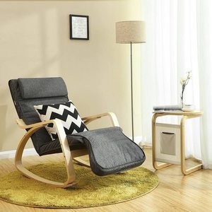 Bujany fotel  ciemnoszary LYY42GYZ small 2