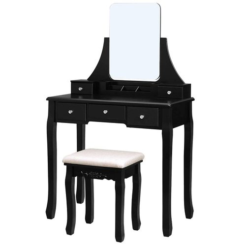 Sprawdź Elegancka Czarna Toaletka RDT25BK