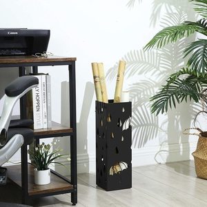 Stojak na parasole SONGMICS LUC49B czarny 15,5 × 15,5 × 49 cm small 2