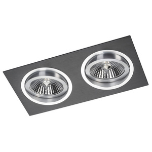 Podwójny Czarny Downlight Alcazar z Chromem 142.BC small 0