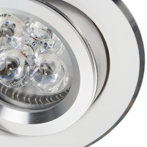Biały Odchylany Downlight z Chromem Alcoy 540.WC 2 Biały Odchylany Downlight z Chromem Alcoy 540.WC small 2