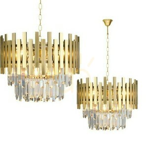 Żyrandol Aspen Gold 6x E14 small 0