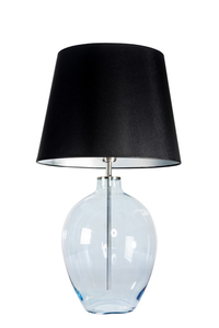 Lampa stojąca z abażurem Luzon Pearl Famlight czarny / srebrny E27 60W 0 Lampa stojąca z abażurem Luzon Pearl Famlight czarny / srebrny E27 60W small 0