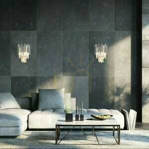 Kryształowy Kinkiet Aspen Chrome 2x E14 small 3