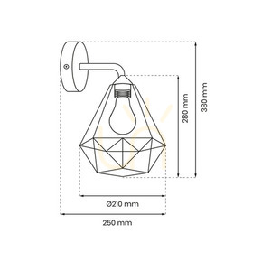 Kinkiet MiLAGRO BASKET MLP7211 biały, 1×E27 small 3
