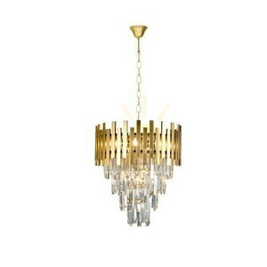 Kryształowy Żyrandol Aspen Ii Gold 6x E14 small 1