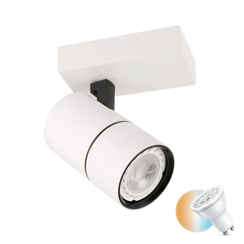 Sprawdź Reflektorek Italux Laconi biały GU10 LED 35W SPL-2813-1B-WH