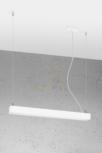 Sprawdź Lampa wisząca PINNE 67 biała 3000K  - THORO