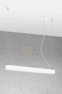 Lampa wisząca PINNE 67 biała 3000K  - THORO small 0