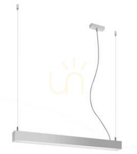 Lampa wisząca PINNE 67 szara 3000K  - THORO small 2